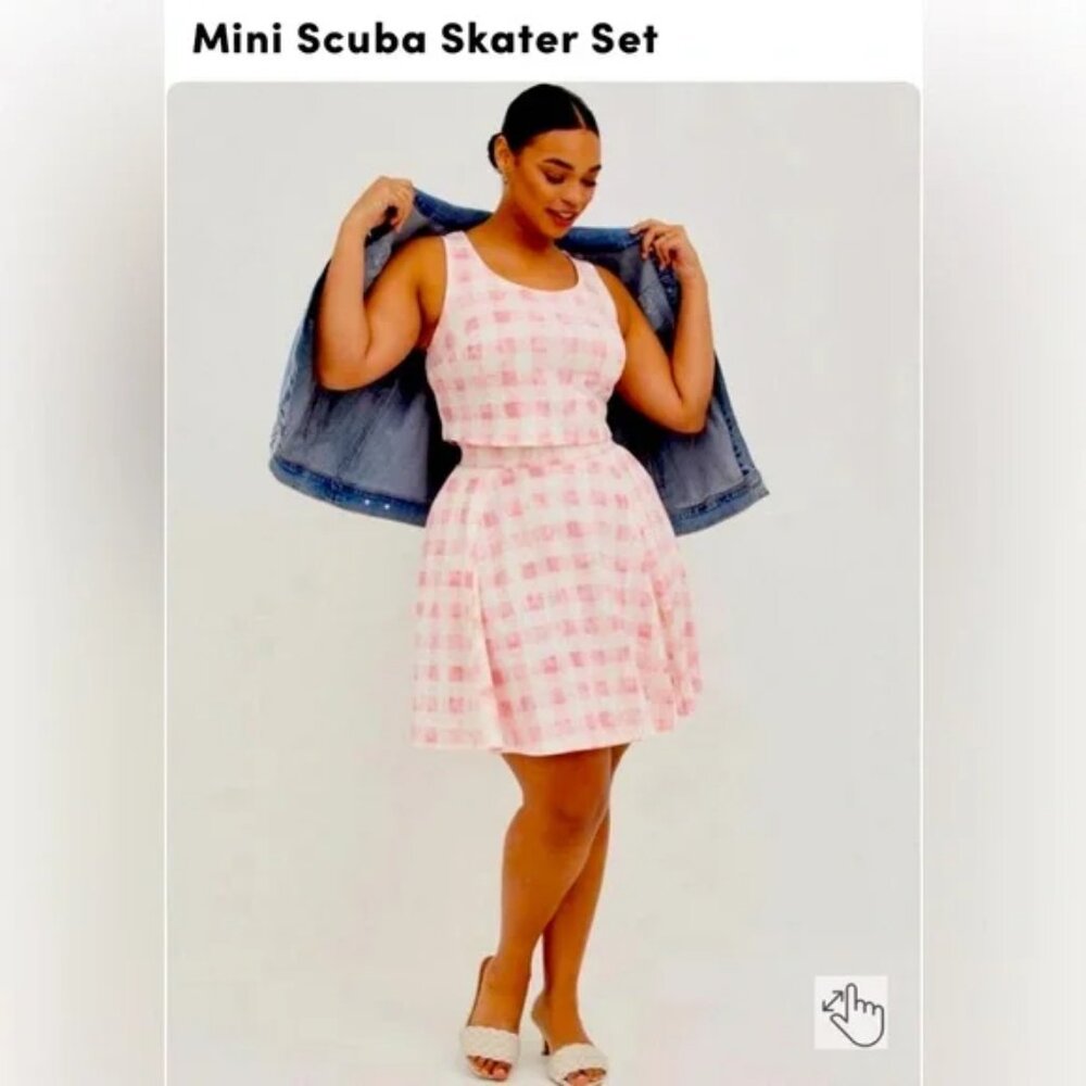 NWT Torrid Size 1 Mini Scuba Skater Set